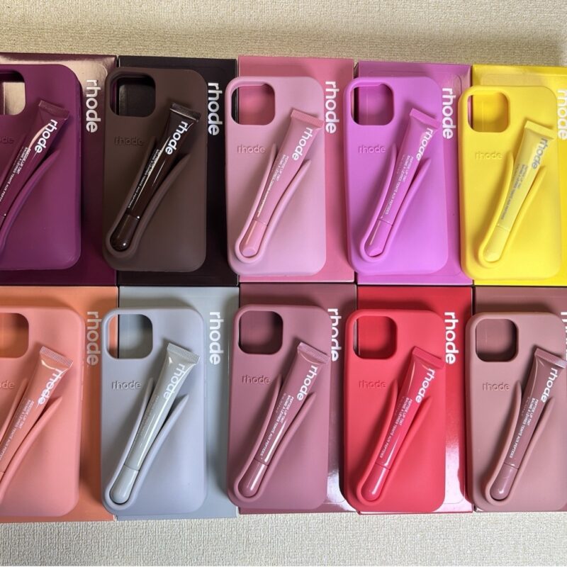 Ride phone case and lipgloss