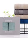 2pcs boxed towel