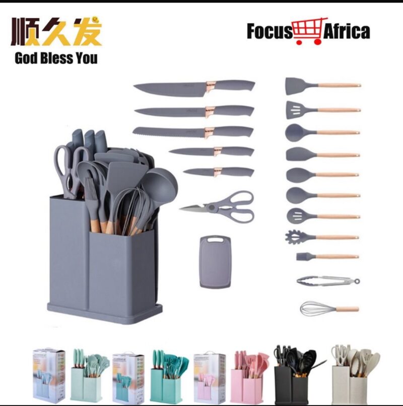 19pcs silicon set